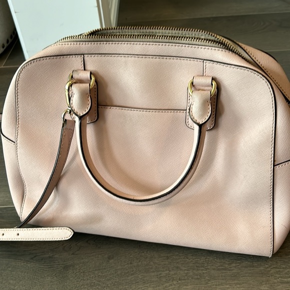 Michael Kors Baby Pink Crossbody Satchel Bag (read description) - Picture 6 of 17
